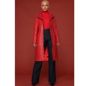 Red Snake Coat